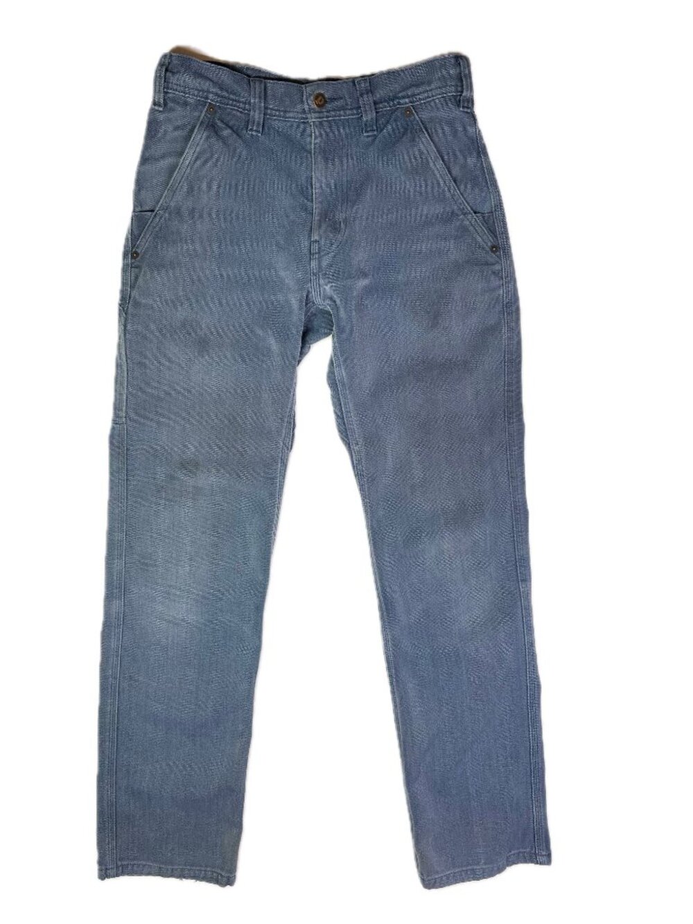 Patagonia Men's Size 28 Iron Forge Hemp Canvas 5-Pocket Pants Blue *Wear